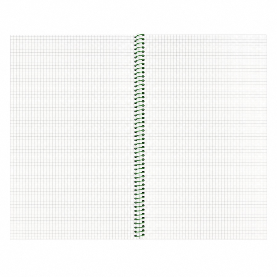 SOBHY A4 Grid Spiral Notebook – 100 Sheets – Laser Cover