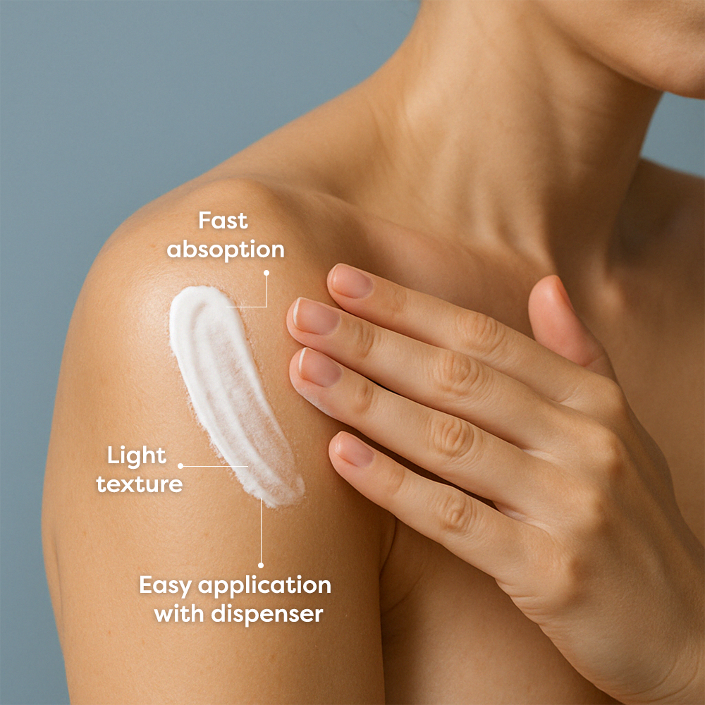 حليب الجسم المرطب والمغذي بفيتامين E من باباريا (500 مل) - Babaria Vitamin E Body Milk