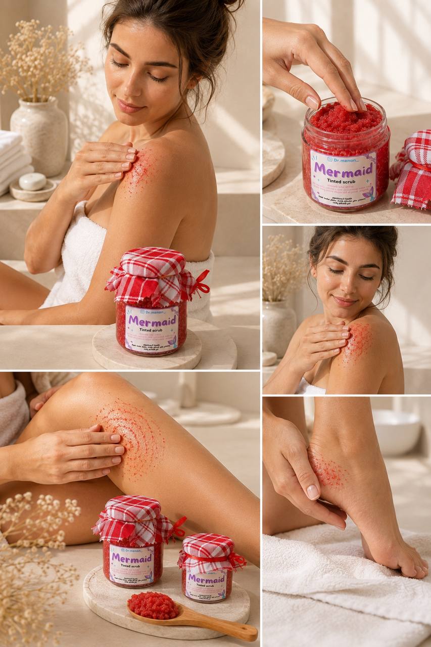 Tinted scrub | سكراب مورد