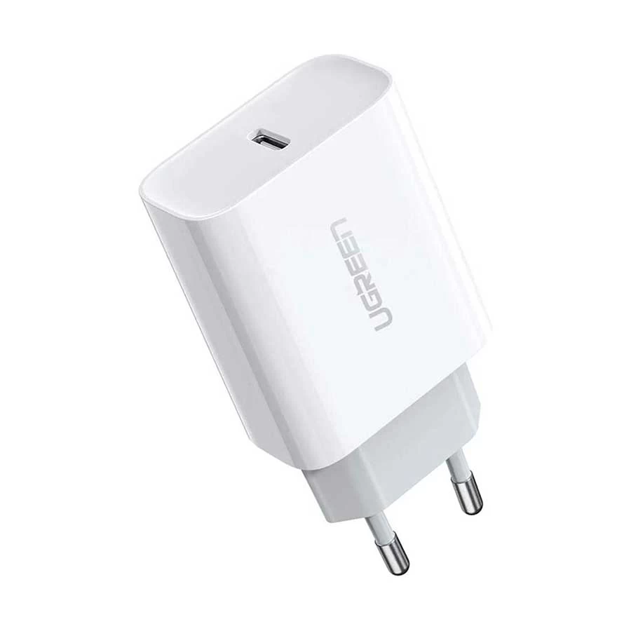 يوجرين 20 واط تايب سي  -UGREEN USB-C Fast Charger 20w -CD137 (ضمان 24 شهر)