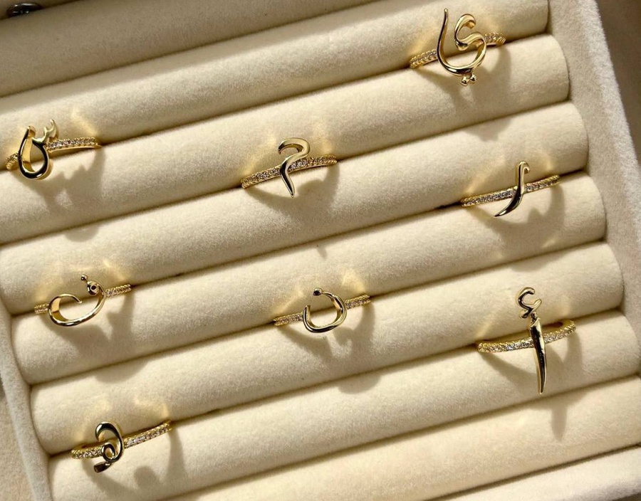 Initial Letter Ring