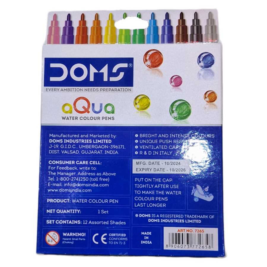 الوان فلوماستر (DOMS) 12 لون