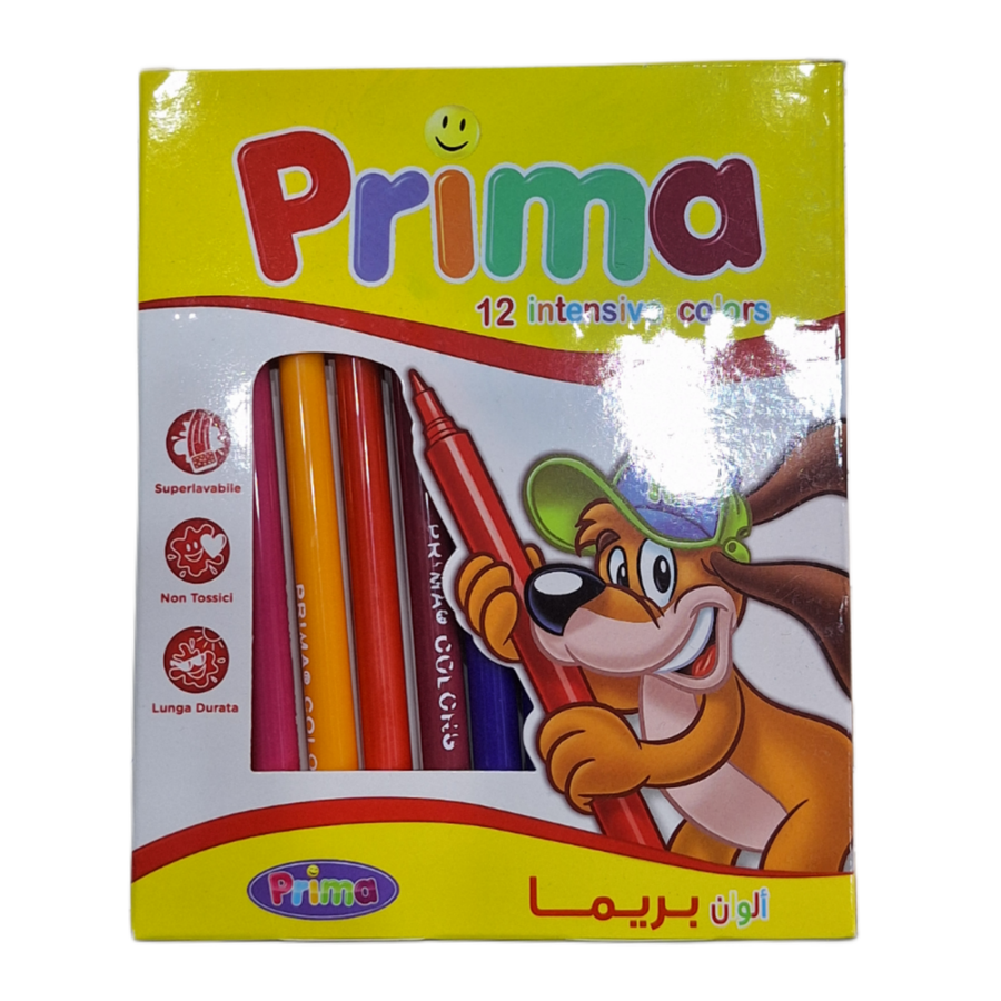 الوان فلوماستر (Prima) 12 لون