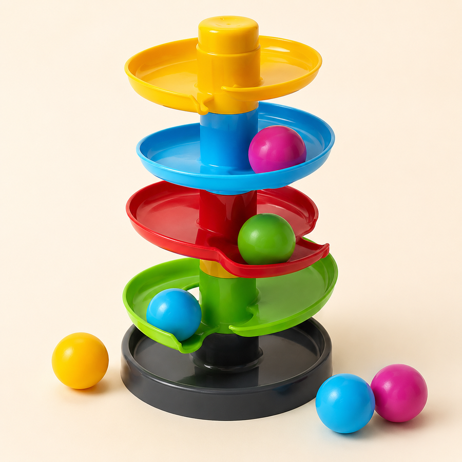 برج الكرات الدوّار | Rolling Balls Tower