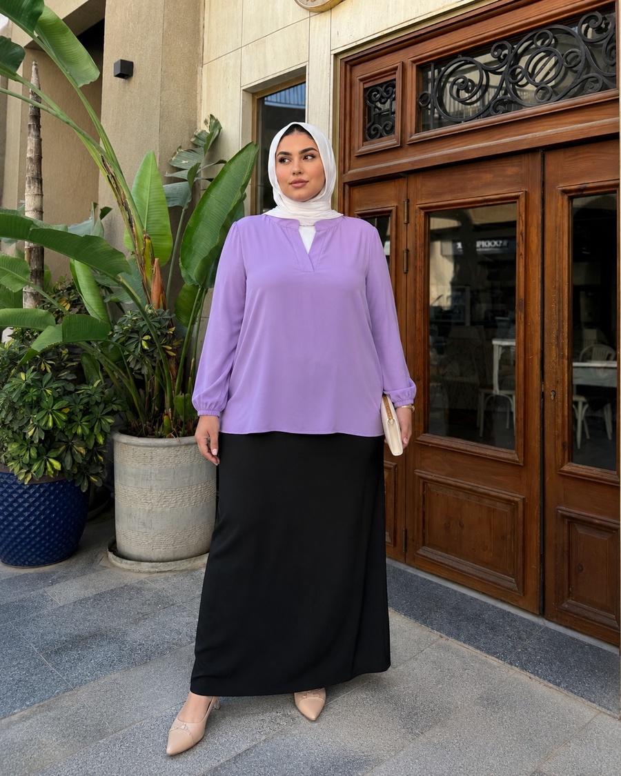 Plain blouse
