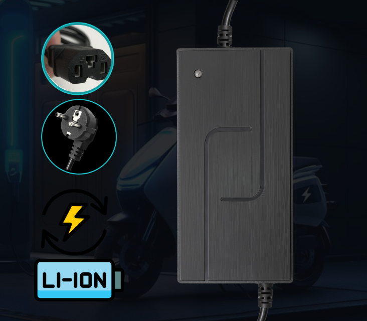 BATTERY CHARGER 84VOLT-5AH