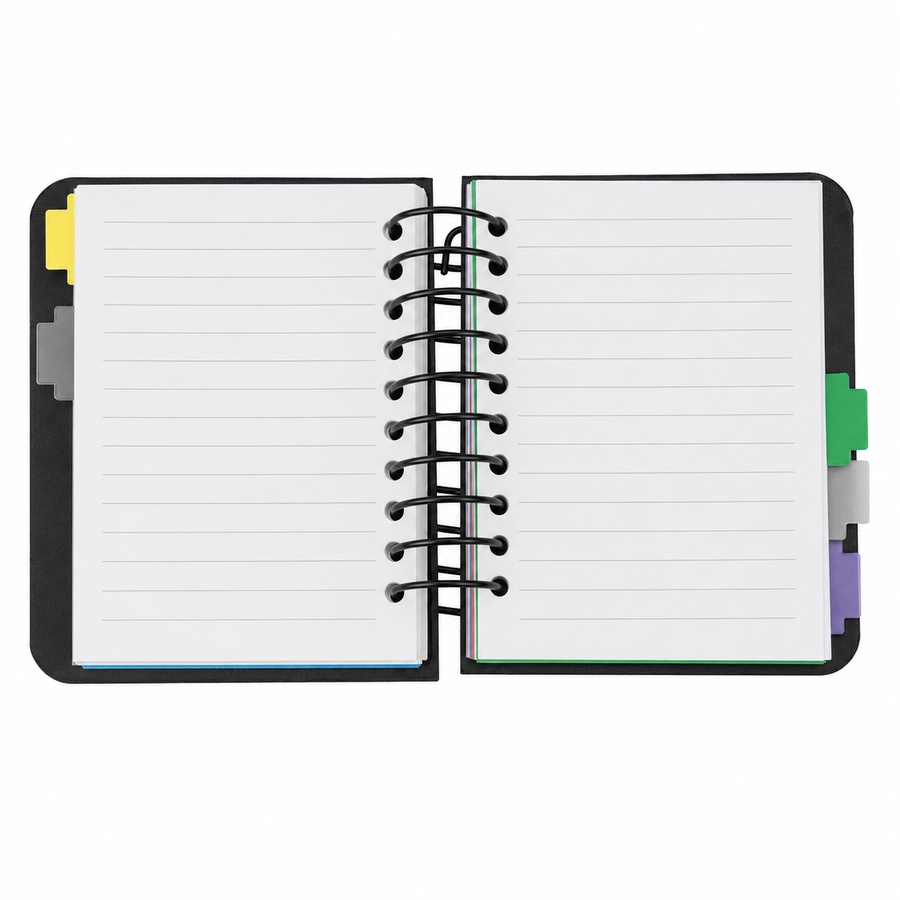 SOBHY Nano Margin Spiral Notebook – 200 Sheets – 5 Subjects
