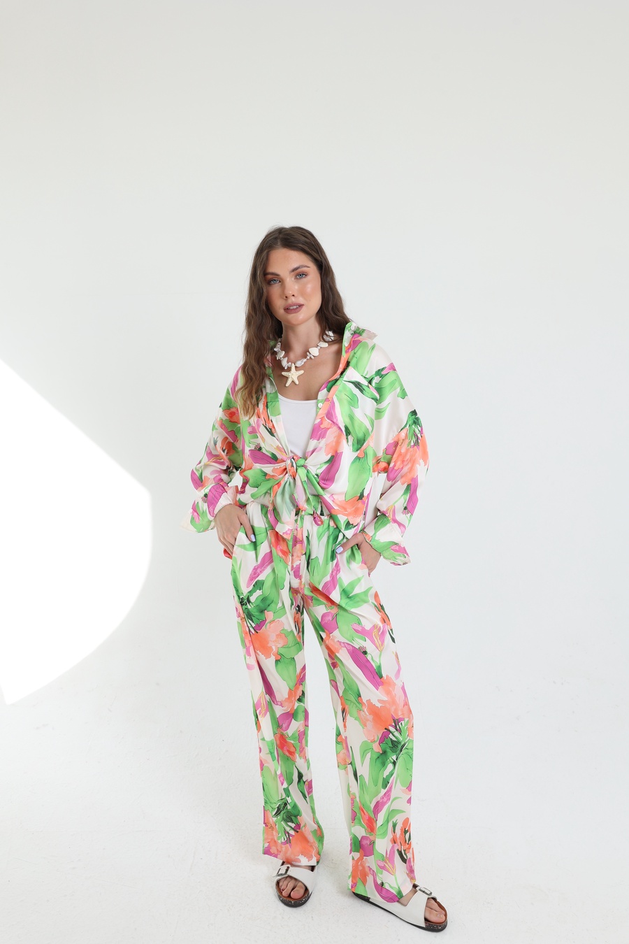 Floral suit