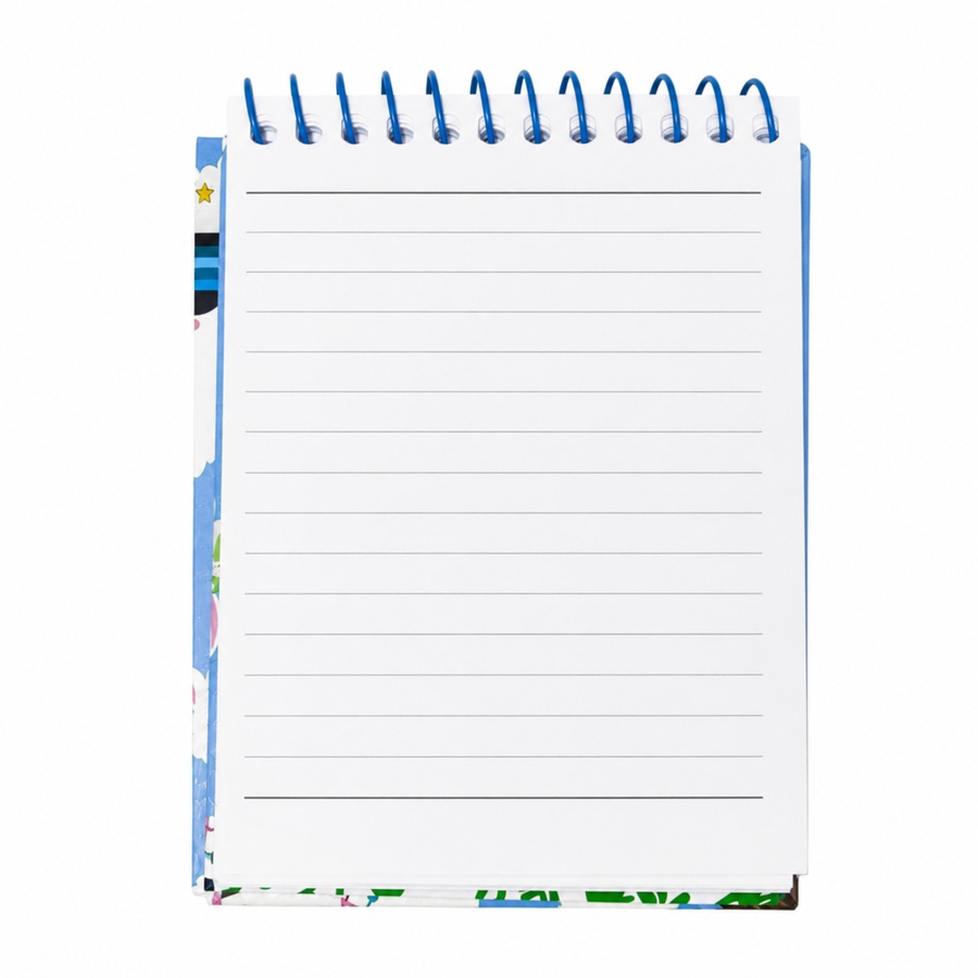 SOBHY Mini Top Spiral Notebook – 90 Sheets – Hard Cover – 11.5 × 14 cm