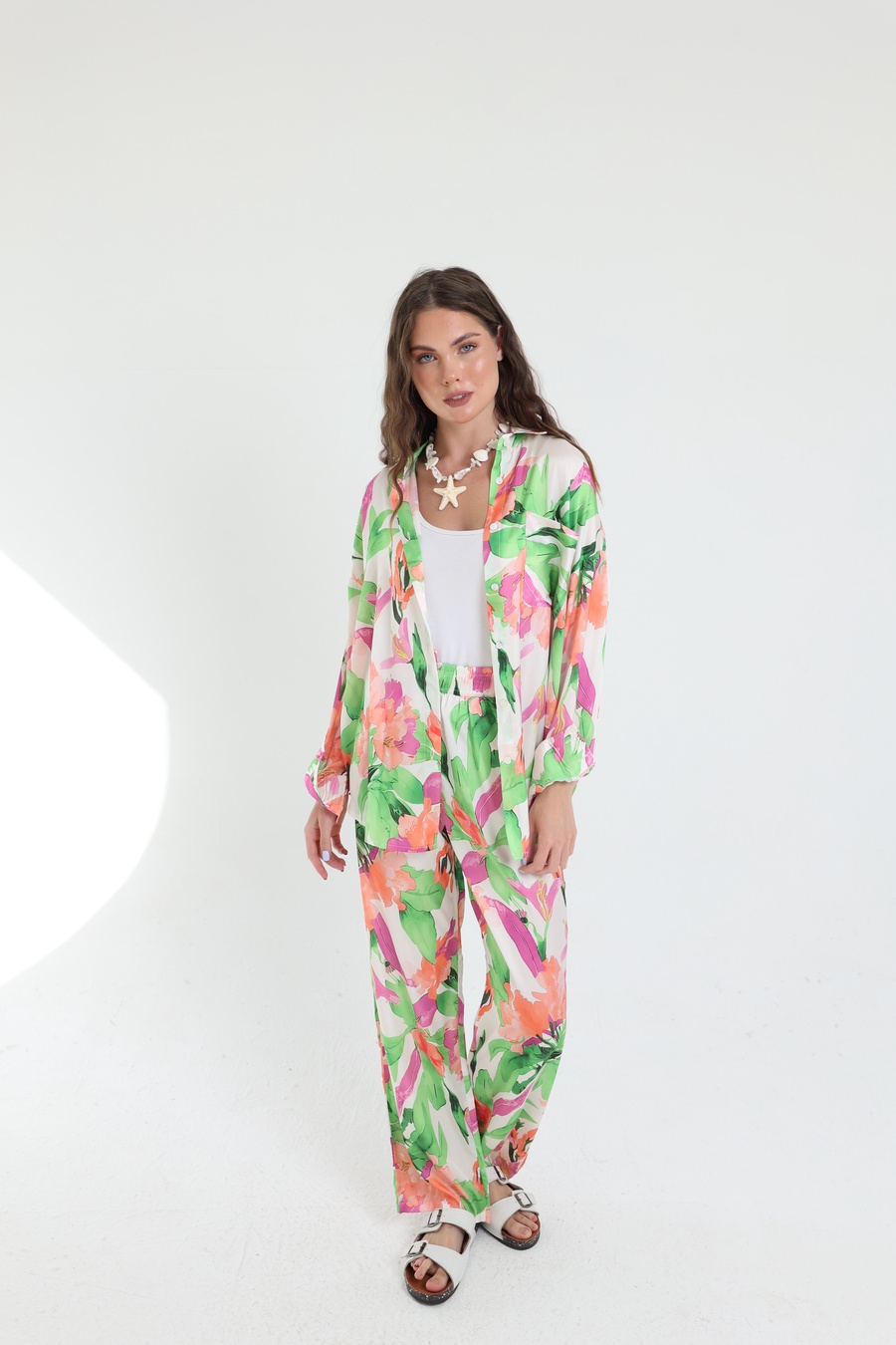 Floral suit