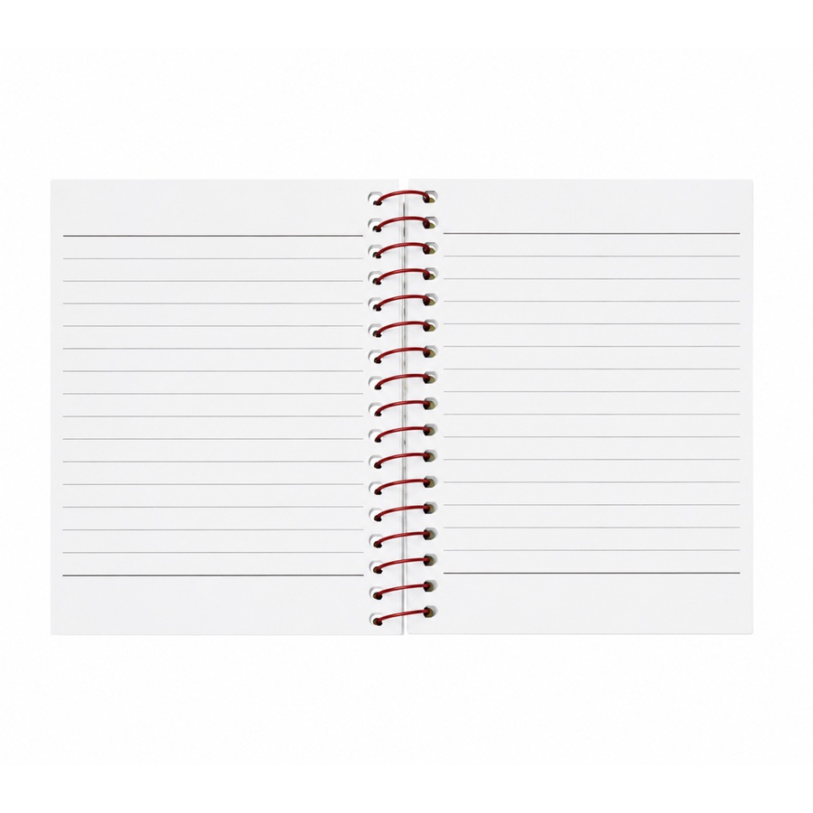 SOBHY Mini Spiral Notebook – 90 Sheets – Hard Cover – 11.5 × 14 cm
