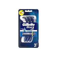 شفرات حلاقة جيليت بلو 3 كومفورت للاستعمال مرة واحدة - Gillette Blue 3 Comfort Razors