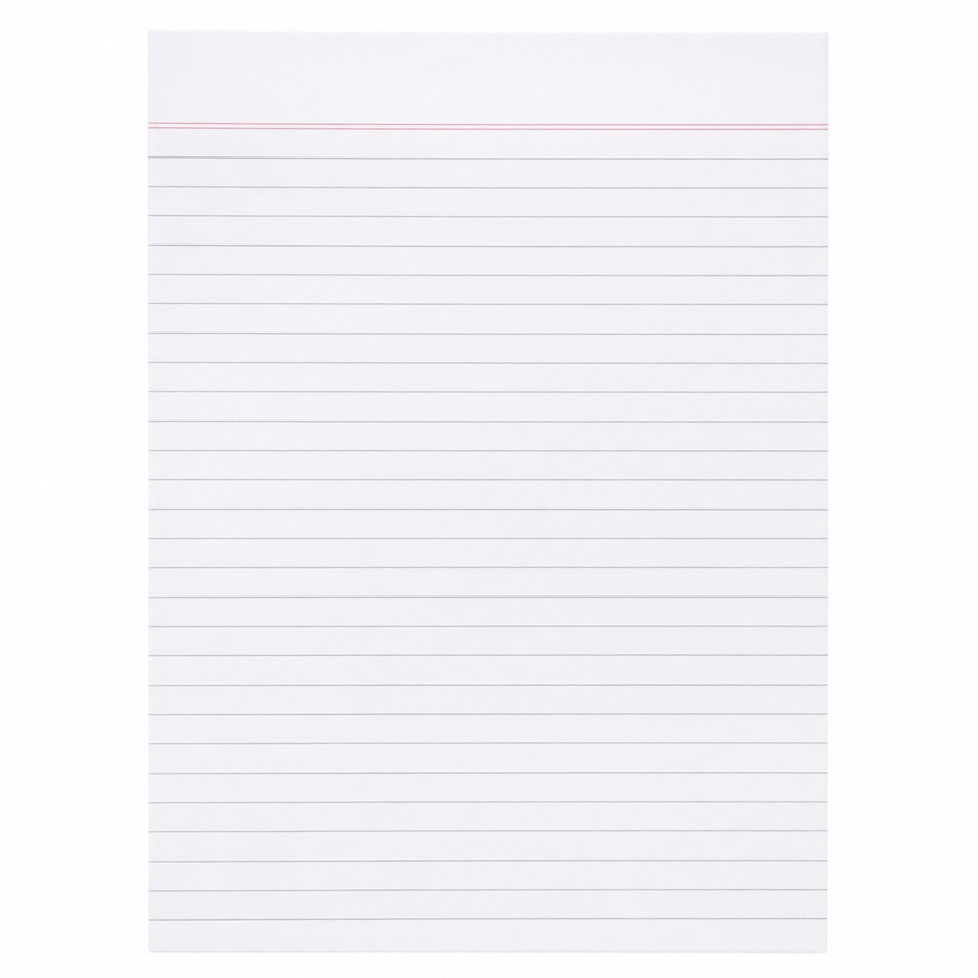 SOBHY A4 Double Ruled Paper – 90 Sheets