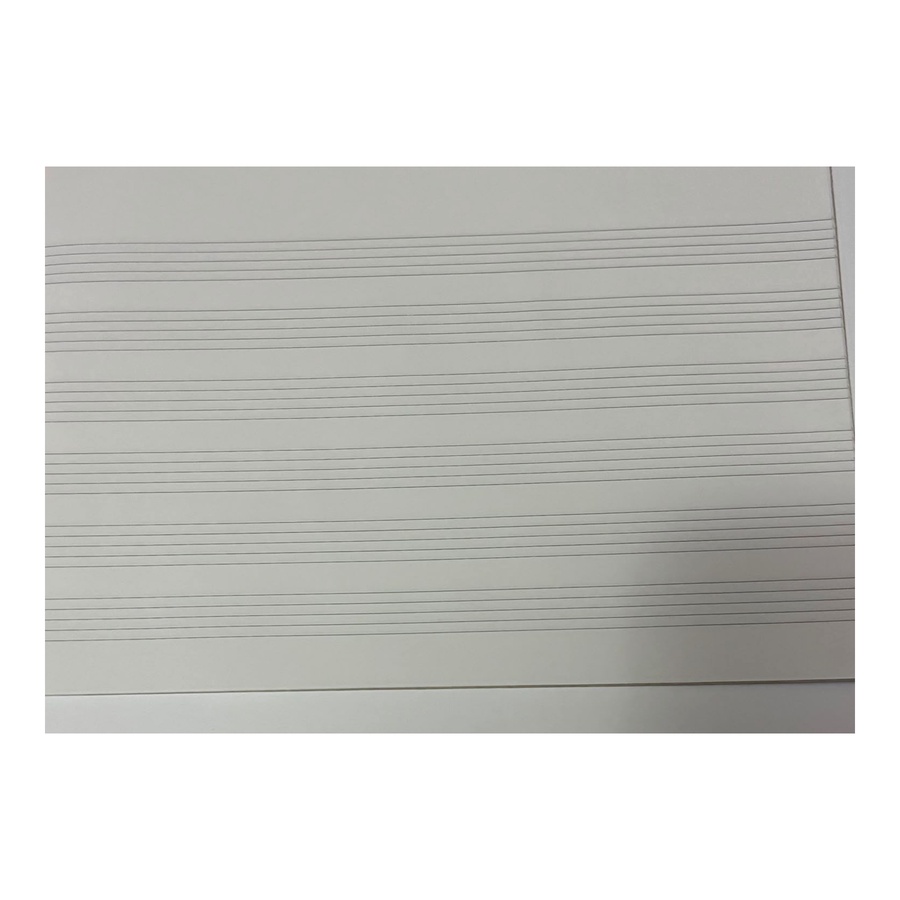 SOBHY Music Notebook – 16 Sheets – 17 × 24 cm-Pack of 20