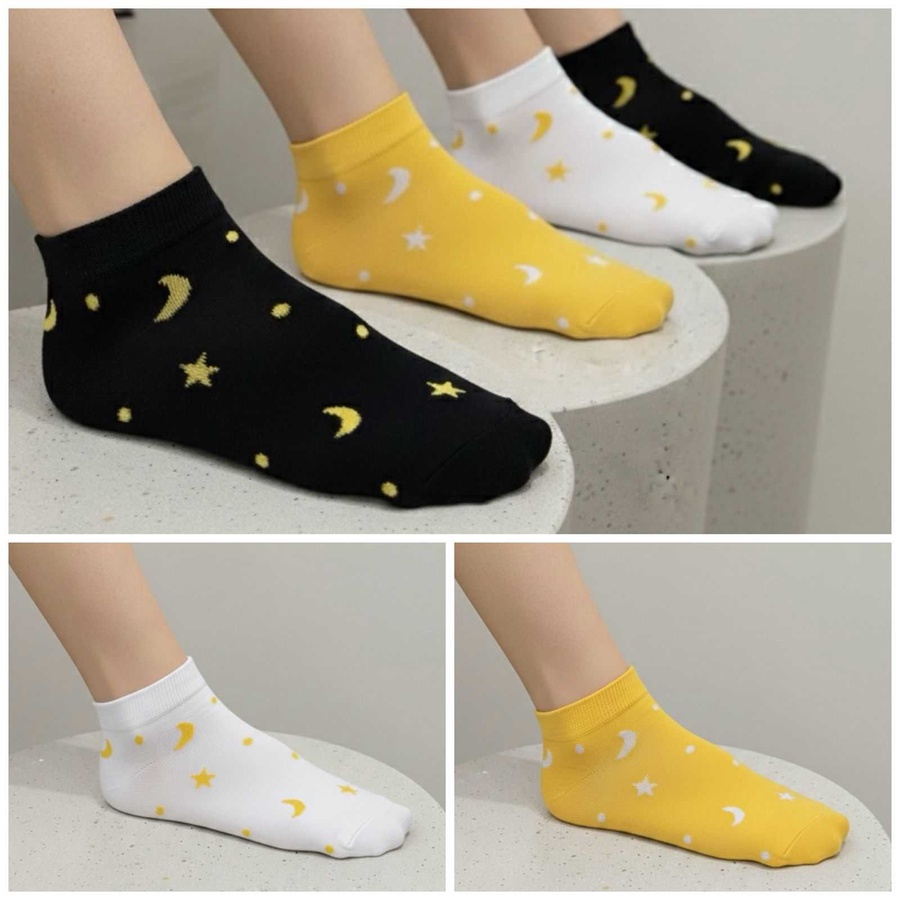 Triple H Women’s Socket Socks – 3 Pack