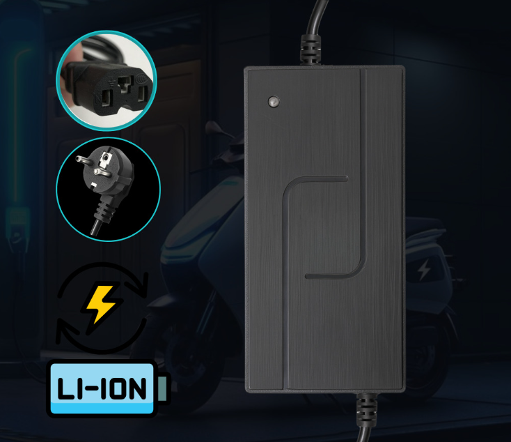 BATTERY CHARGER 67.2VOLT-3AH