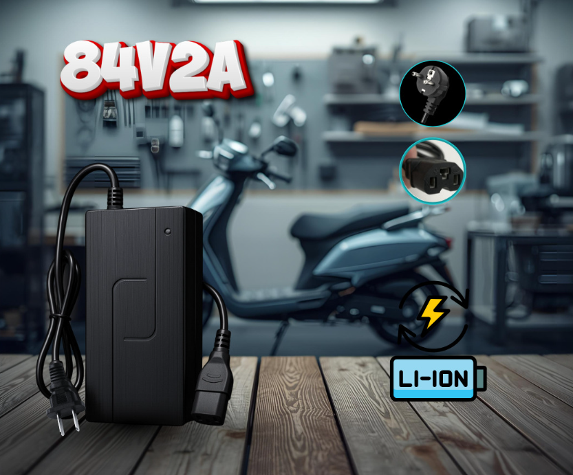 BATTERY CHARGER-84VOLT-2AH
