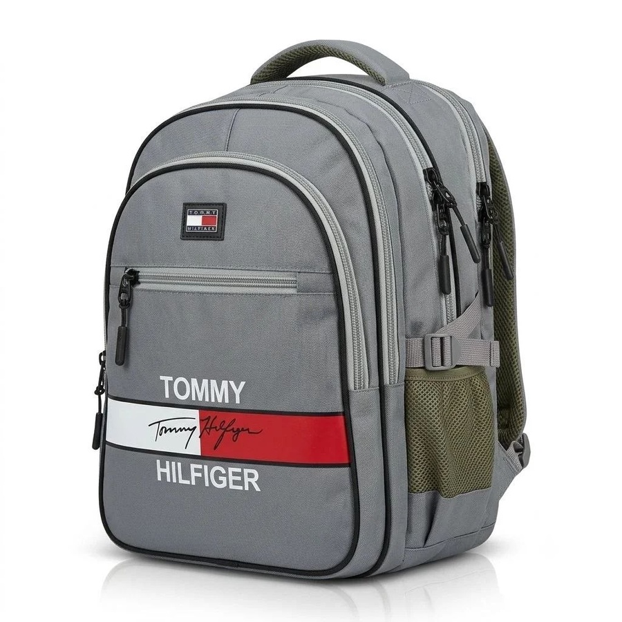 شنطة ظهر (باك) " Unisex " مستوحاه من "  Tommy Hilfiger " للمدرسة والجامعة | Demand & Beyond