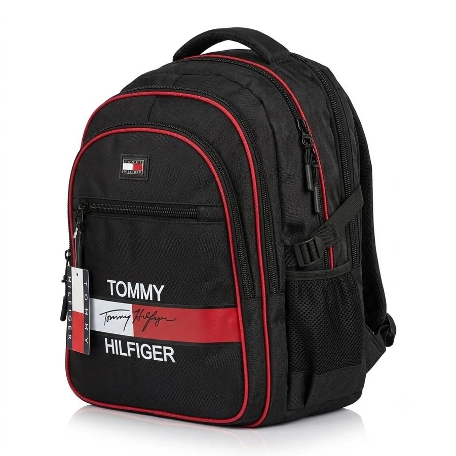 شنطة ظهر (باك) " Unisex " مستوحاه من "  Tommy Hilfiger " للمدرسة والجامعة | Demand & Beyond