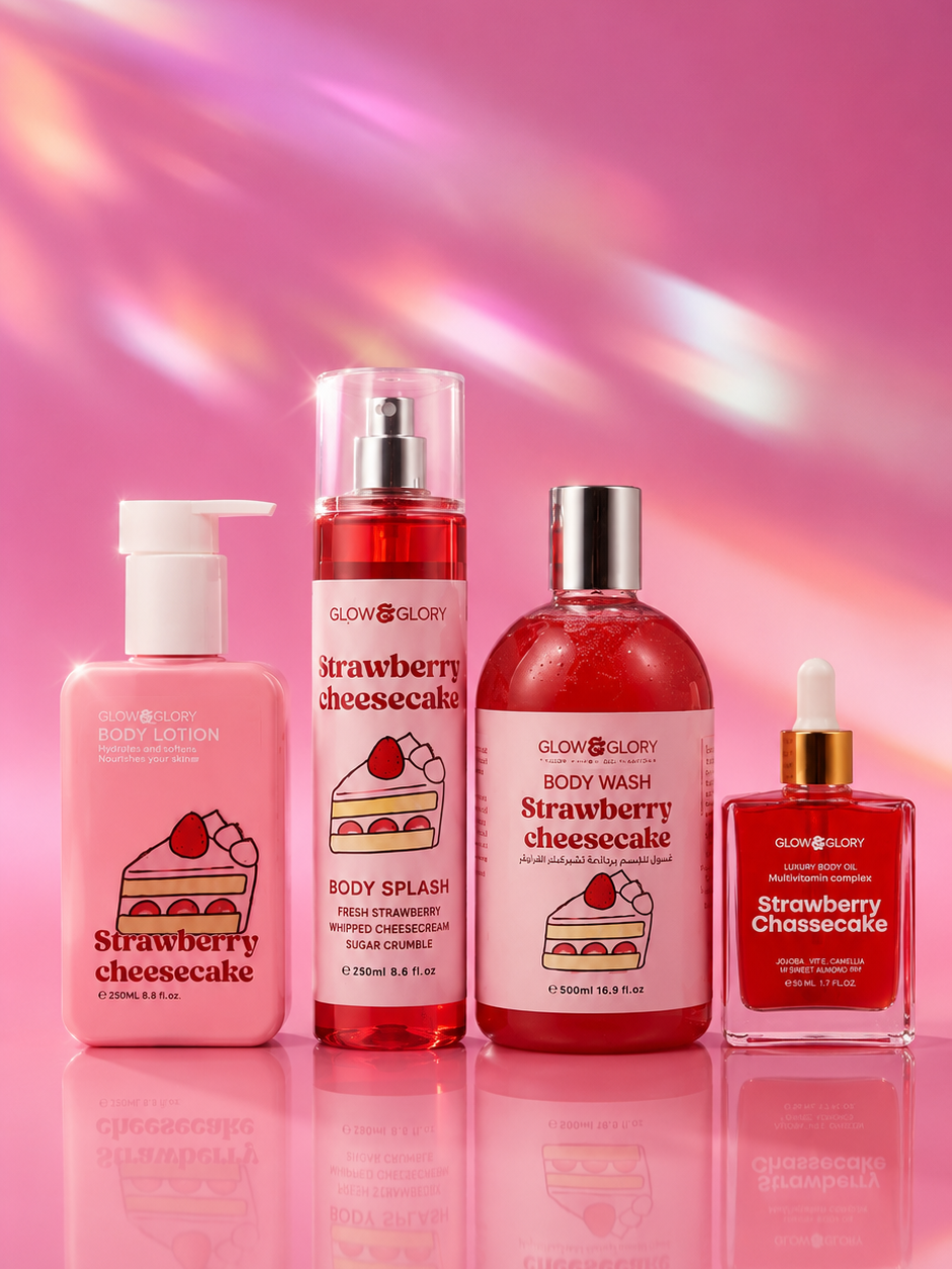 مجموعة التشيز كيك من Glow & Glory