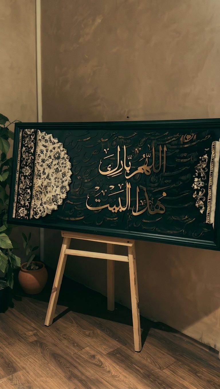 تابلوه جَنَّة – «اللهم بارك هذا البيت»