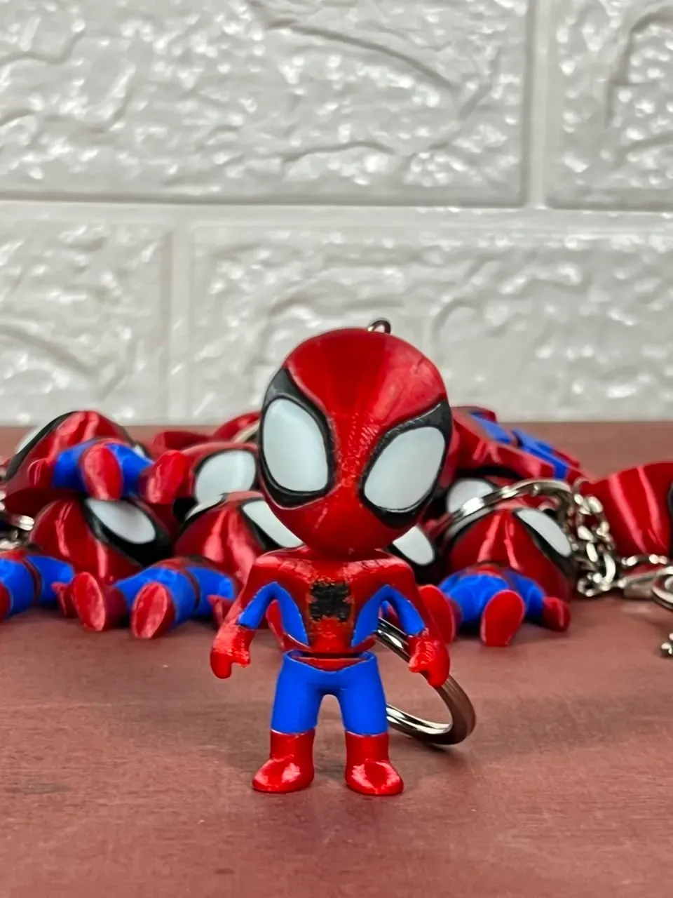 Spiderman - mini articulated keychain
