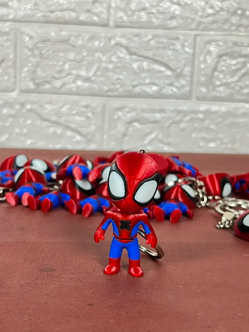 Spiderman - mini articulated keychain