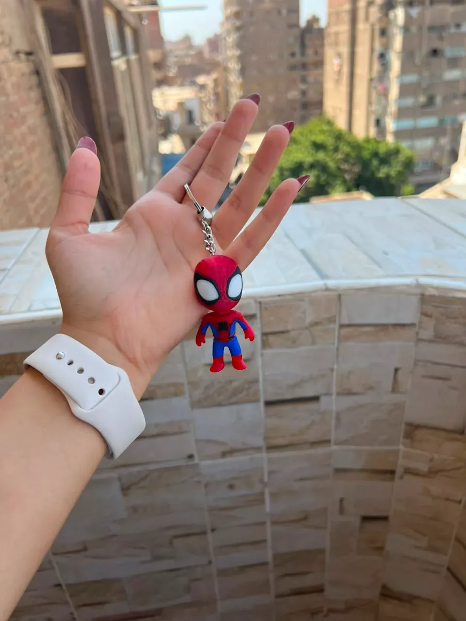 Spiderman - mini articulated keychain