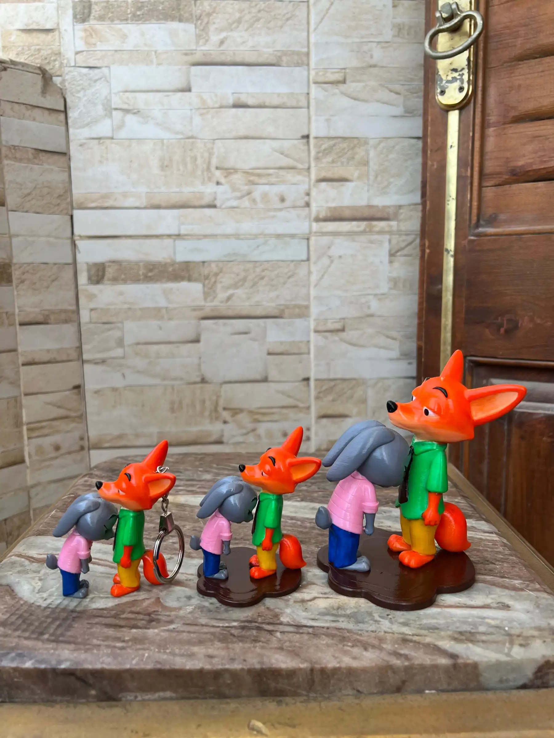 Zootopia Figures: Nick & Judy