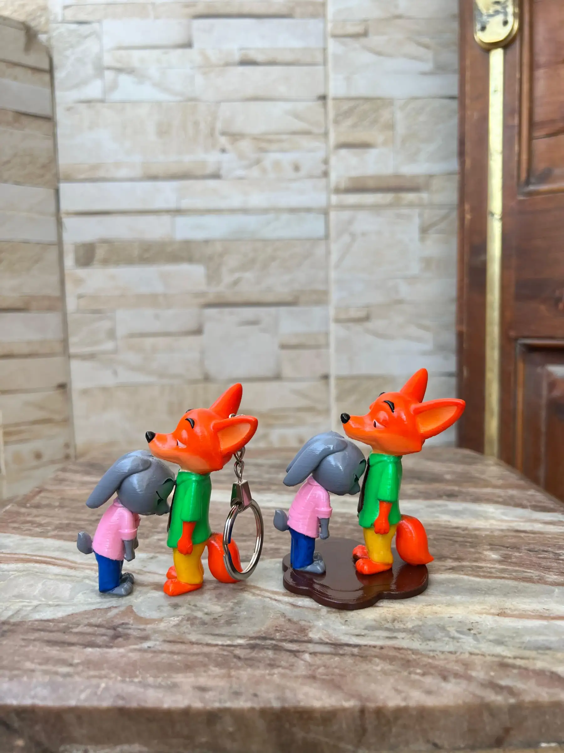 Zootopia Figures: Nick & Judy