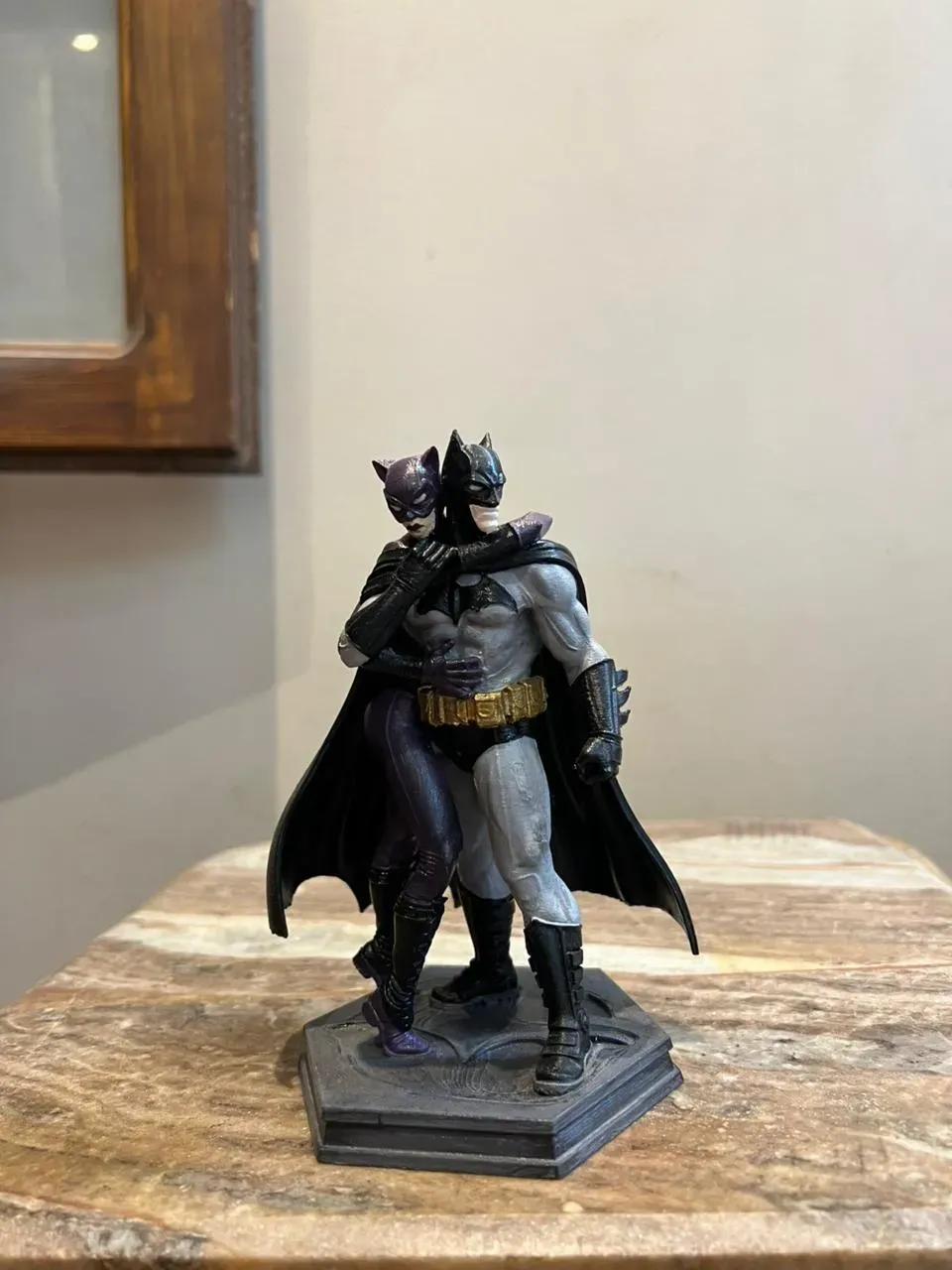 Batman and Catwoman Statue