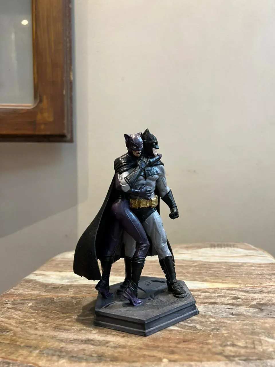 Batman and Catwoman Statue