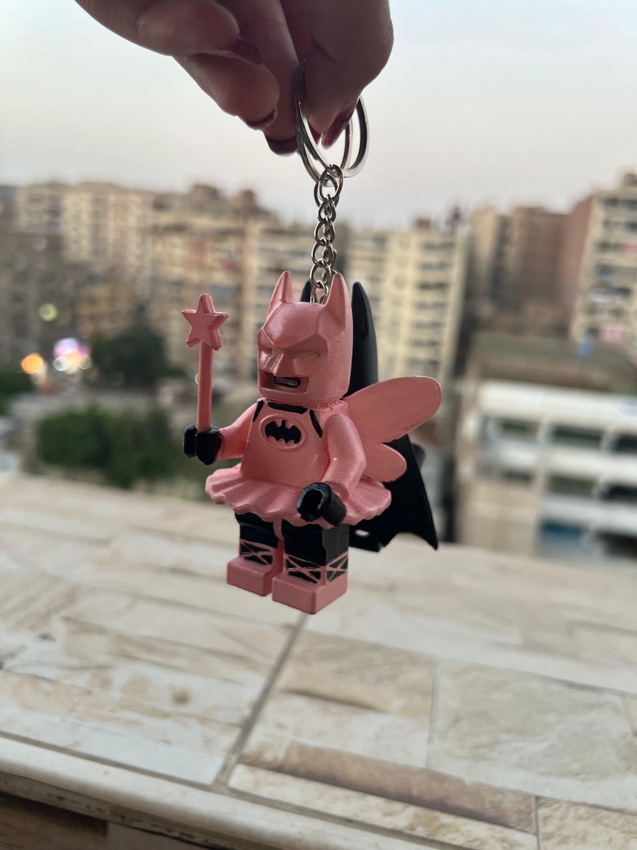 Batman keychain set