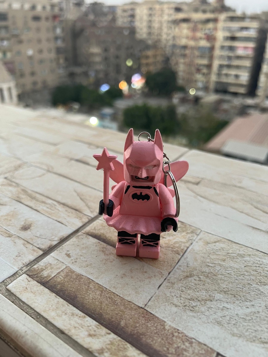 Batman keychain set