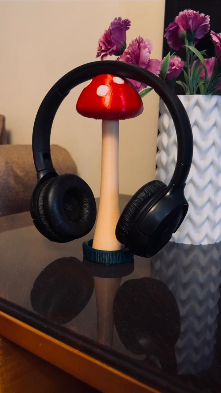 Mushroom Headphones Holder