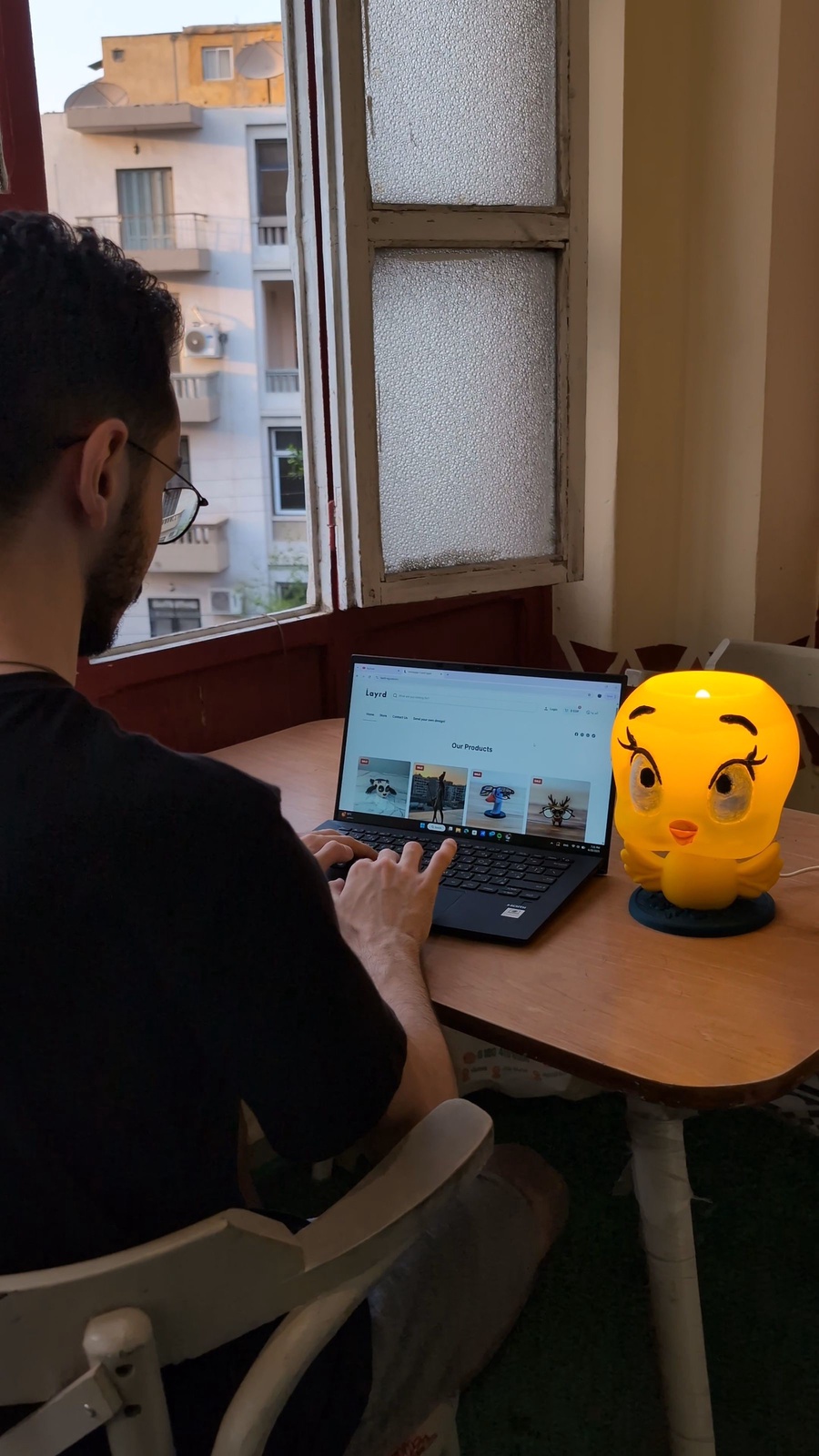 Tweety Lamp
