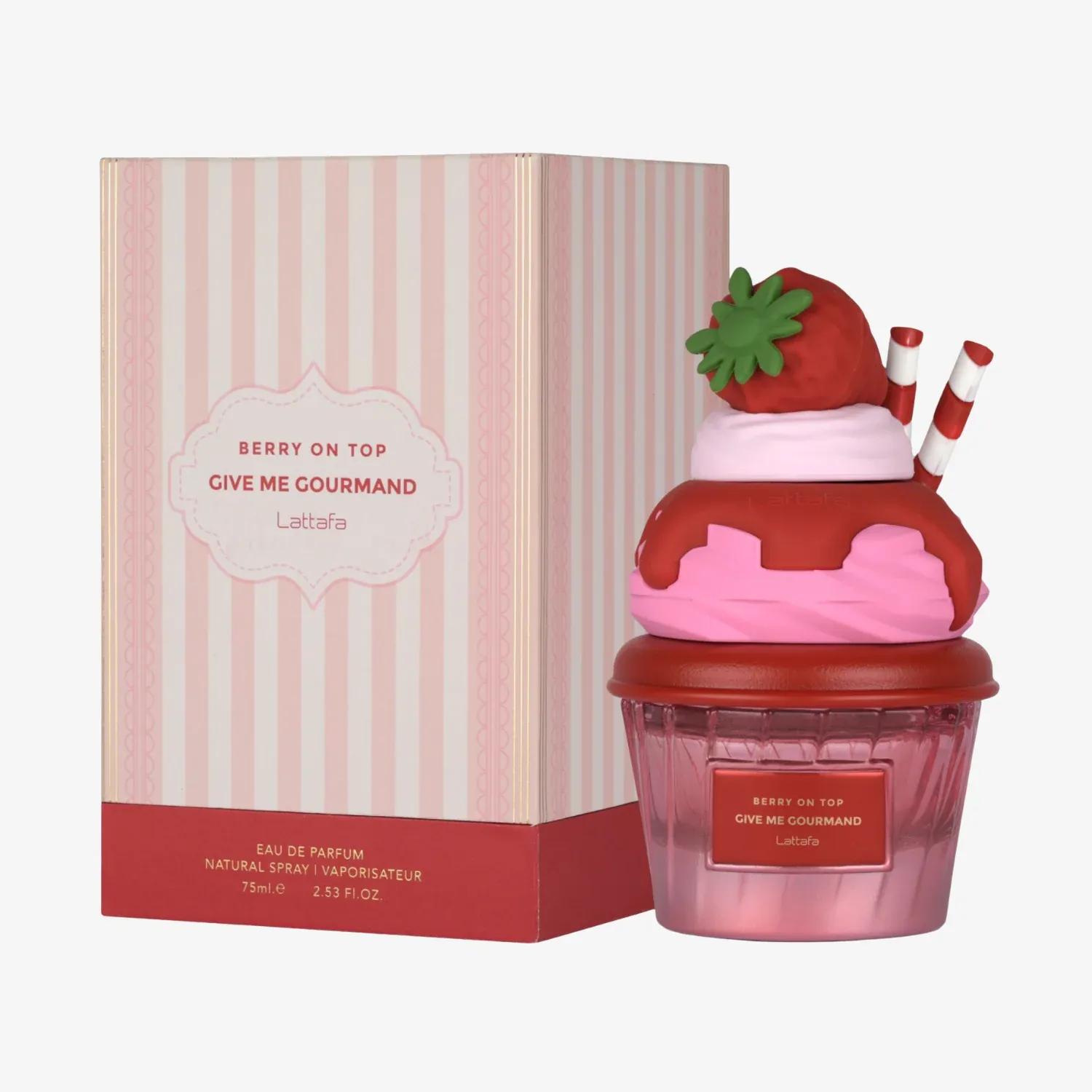 Lattafa Berry On Top Give Me Gourmand "Sealed with Box"
