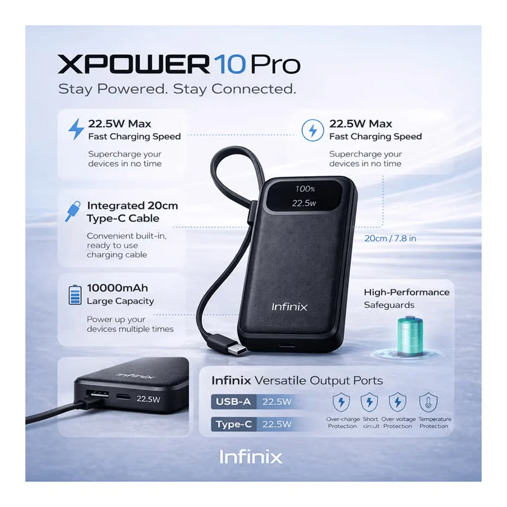 Infinix XPower 10 Pro 10000mAh
