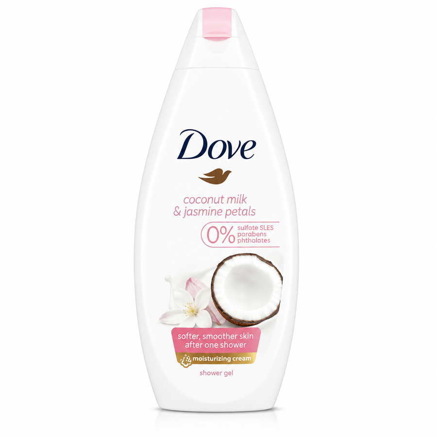 Dove Purely Pampering Coconut Milk & Jasmine Petals Body Wash 500ml