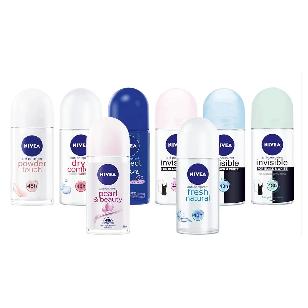 مزيل عرق رول أون نسائي من نيفيا (حماية تدوم 48 ساعة - 50 مل) - Nivea Women Roll-On Deodorant 50ml