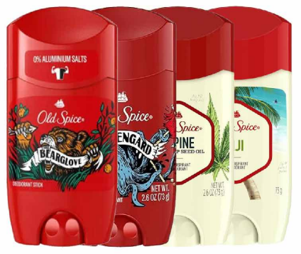 مزيل عرق ستيك للرجال أولد سبايس (تشكيلة متنوعة- 73 غرام) - Old Spice Deodorant Stick 2.6 oz