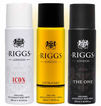 بخاخ معطر للجسم ريجز لندن (تشكيلة متنوعة - 250 مل) - Riggs London Perfumed Deodorant Body Spray 250ml