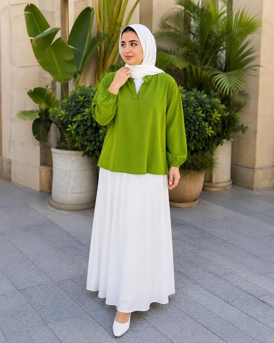 Plain blouse