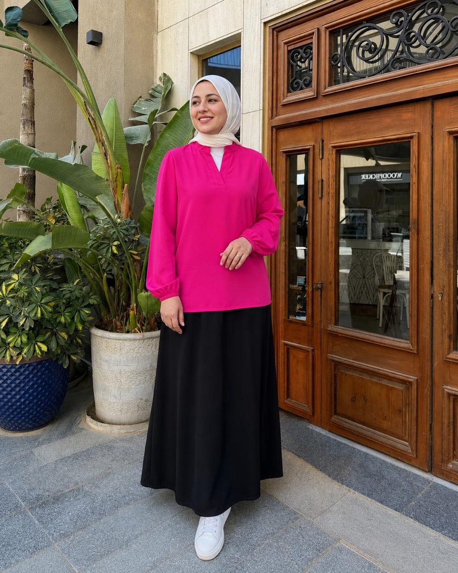 Plain blouse