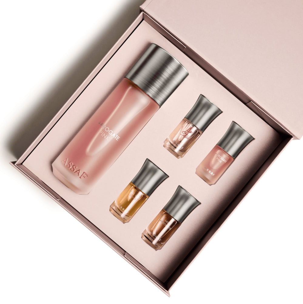 ASSAF Arrogate Pink Set - عطور عساف الأصلي