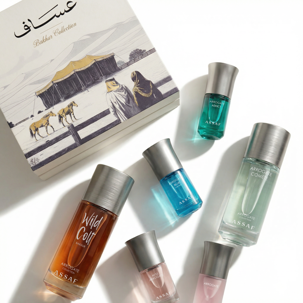 ASSAF Bakhur Eid Set 340ml - عطور عساف الأصلي