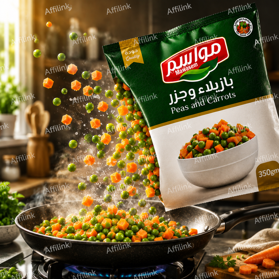 بازيلاء وجزر مجمدة – مواسم 350 جم