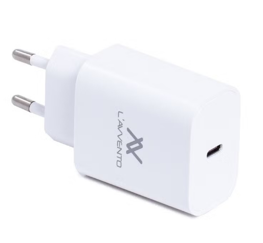 L'avvento PD Fast Charger Type-C 20W MP467 USB-C Wall Charger for iPhone, Samsung & Android Devices