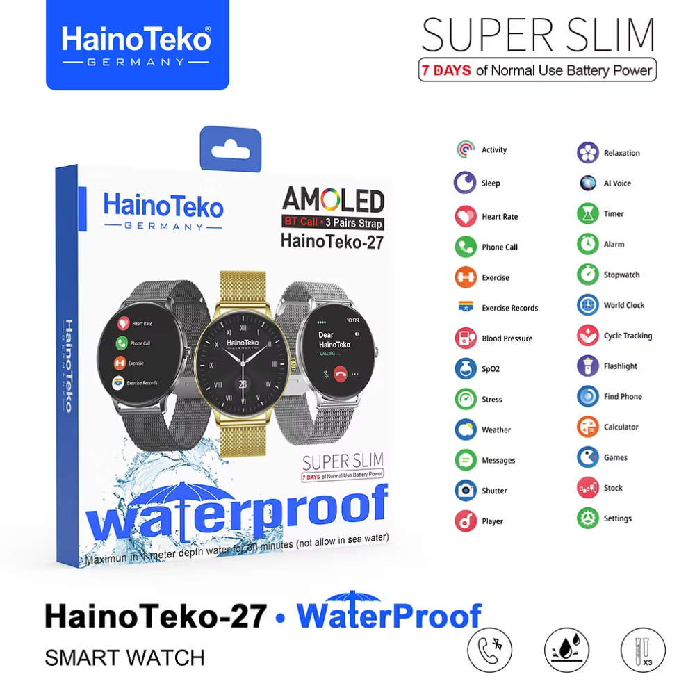 ساعة ذكية Haino Teko 27 Super Slim