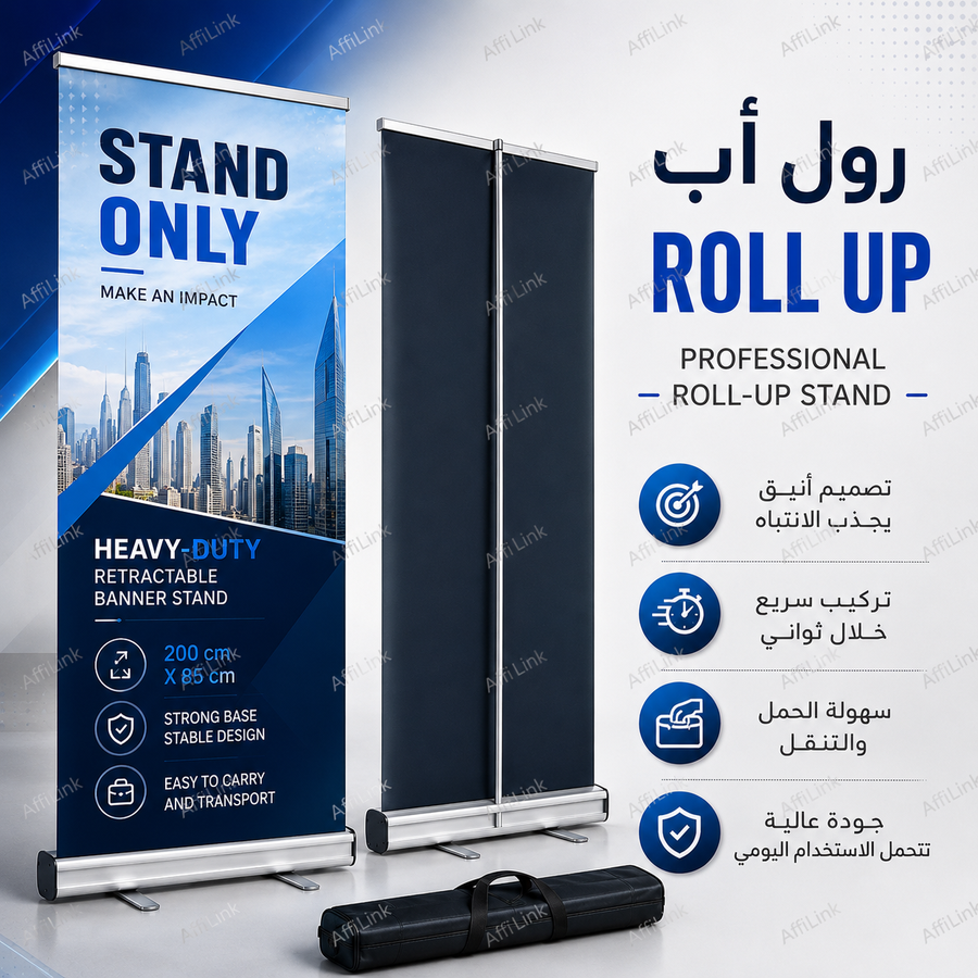 ستاند رول أب إعلاني